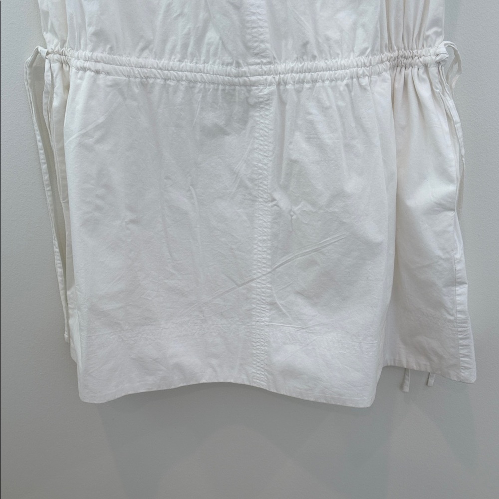 Splendid White Cotton Mini Dress - Picture 8 of 9